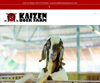 Kaizenboerfarm.com(Kaizen Boer Farm) Screenshot