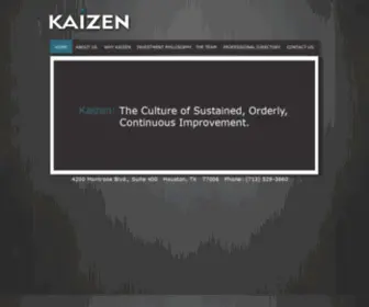 Kaizencapital.com(Kaizencapital) Screenshot