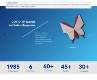 Kaizen.com(Kaizen Institute) Screenshot