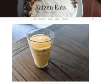 Kaizeneats.com(Food and Lifestyle Blog) Screenshot