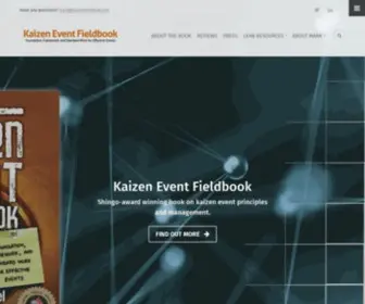 Kaizenfieldbook.com(Kaizen Event Fieldbook) Screenshot