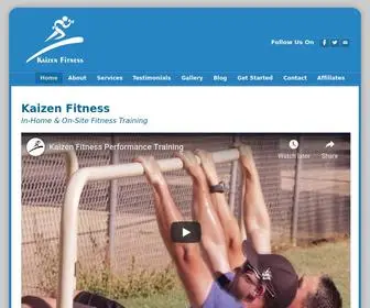 Kaizenfitnesstraining.com(Kaizen Fitness) Screenshot