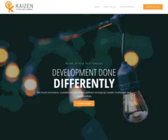 Kaizenict.com(The Kaizen Company) Screenshot