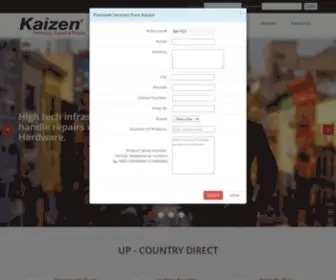 Kaizeninfoserve.com(Kaizen Infoserve) Screenshot