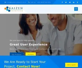 Kaizeninfotech.co.in(Kaizen Infotech Pvt. Ltd) Screenshot