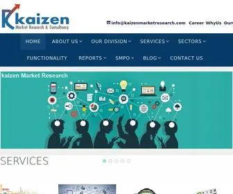 Kaizenmarketresearch.com(Kaizen Market Research and consultancy) Screenshot