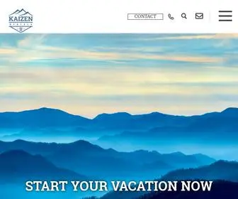 Kaizenrentals.com(Pigeon Forge Cabins by Kaizen Rentals) Screenshot