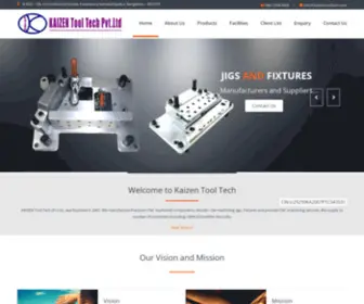 Kaizentooltech.com(Kaizen Tool Tech Pvt) Screenshot