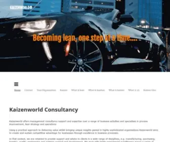 Kaizenworld.com(Lean Kaizen) Screenshot