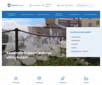 Kajaani.fi(Kajaani Internet G3) Screenshot