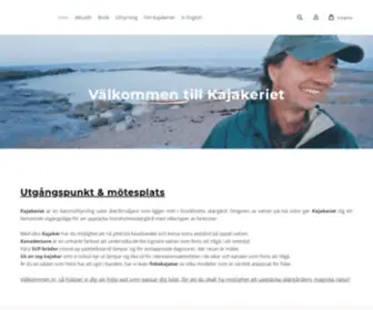 Kajakeriet.com(Kajakförsäljning) Screenshot