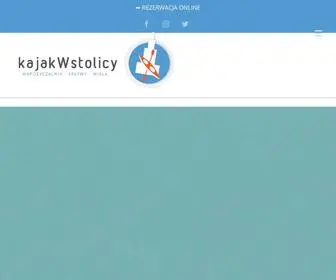 Kajakwstolicy.pl(Kajak W Stolicy) Screenshot