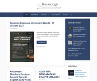 Kajianjogja.com(Update Informasi Kajian Islam di Yogyakarta) Screenshot