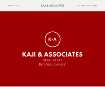 Kajicre.com(KAJI & ASSOCIATES) Screenshot