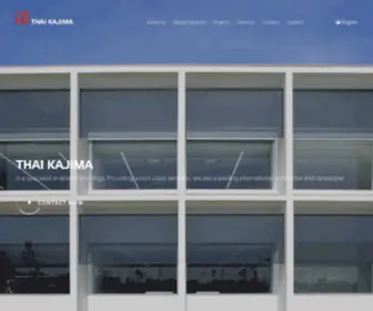 Kajima.co.th(Thai Kajima) Screenshot