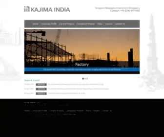 Kajimaindia.com(KAJIMA INDIA) Screenshot