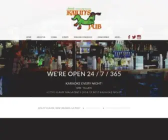 Kajunpub.com(KajunS PuB) Screenshot
