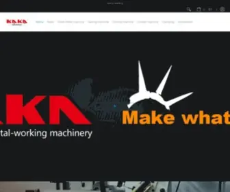 Kakaindustrial.com(Professional Metal Fabrication Equipment) Screenshot