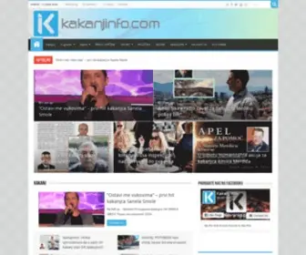 Kakanjinfo.com(Informacija više) Screenshot