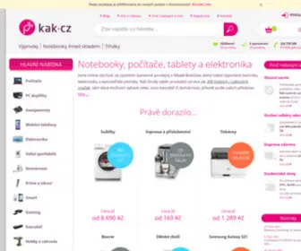 Kak.cz(Počítače) Screenshot