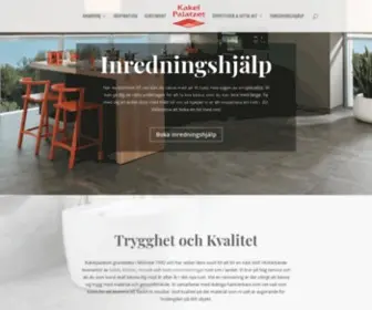Kakelpalatzet.se(Specialist på kakel) Screenshot