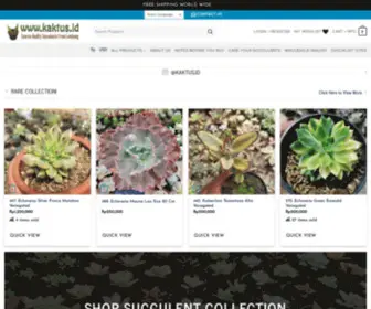 Kaktus.id(Sell buy quality cactus succulents. We have a hundreds types of succulents) Screenshot