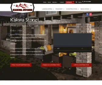 Kakwastone.com(Kakwa Stone) Screenshot