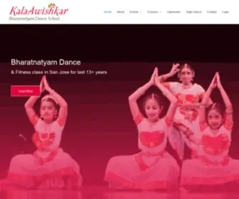 Kalaawishkar.com(Kalaawishkaar Bharatnatyam Dance School) Screenshot