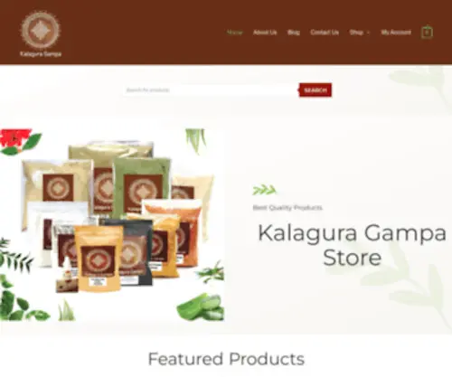 Kalaguragampa.com(Kalagura Gampa Store) Screenshot