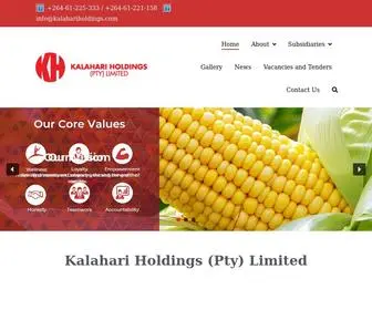 Kalahariholdings.com(Kalahari Holdings Pty Ltd) Screenshot