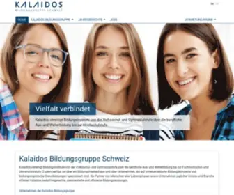 Kalaidos.ch(Kalaidos Bildungsgruppe AG) Screenshot