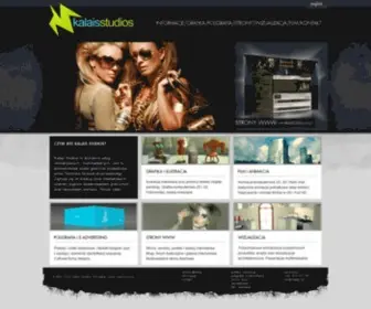 Kalais.net(Jednoosobowe studio graficzne. Usługi) Screenshot