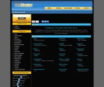 Kalajack.com(Kalajack's Premium Web Directory) Screenshot