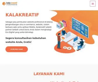 Kalakreatif.id(Konsultan Pembuatan Website dan Aplikasi Bisnis Terpercaya) Screenshot