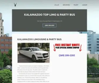 Kalamazoolimo.org(Lansing party) Screenshot