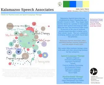 Kalamazoospeech.com(FW MX FP HTML) Screenshot
