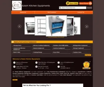 Kalamkitchenequipments.in(Kalam Kitchen Equipments) Screenshot