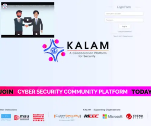 Kalamsec.com(Microsoft Azure Web App) Screenshot