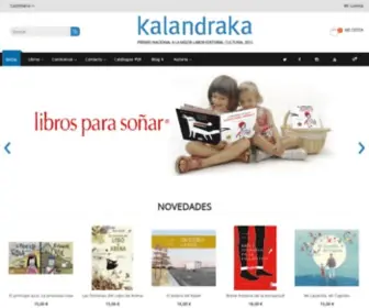 Kalandraka.com(Libros para soñar) Screenshot