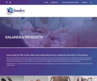 Kalandraproducts.com(Kalandra Products) Screenshot