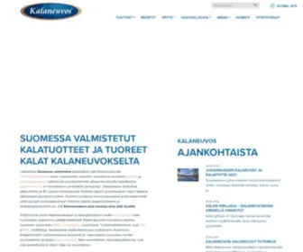Kalaneuvos.fi(Kalatuotteet suomalaiselta perheyritykseltä) Screenshot