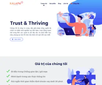 Kalapa.vn(Trust & Thriving) Screenshot