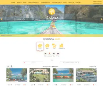 Kalaraco.com(The Real Estate Professionals for property in Koh Samui) Screenshot