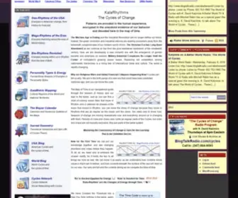Kalarhythms.org(The Cycles Of Change) Screenshot