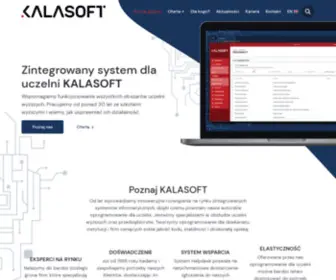 Kalasoft.pl(Oprogramowania dla uczelni wyższych) Screenshot