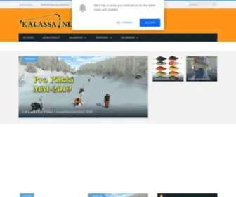 Kalassa.net(Suuri suomalainen kalastussivusto) Screenshot