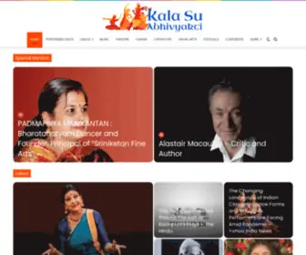 Kalasuabhivyakti.com(Kala Su Abhivyakti) Screenshot