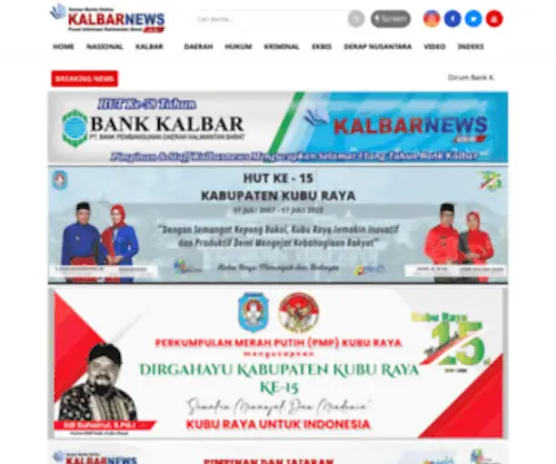 Kalbarnews.co.id(Kalbar News) Screenshot