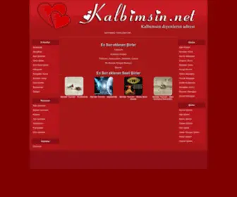 Kalbimsin.net(MP3 Sesli Şiirler) Screenshot
