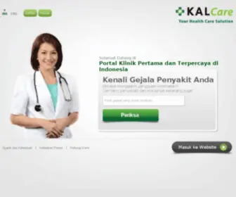 Kalcare.co.id(Your Healthcare Solution) Screenshot